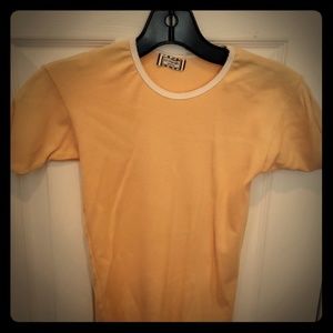 Vintage Henri Bendel babydoll tee